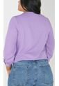 Blusa Para Mujer Manga 3/4 Lila Marca L&H Ref. 2J412266 de L&H