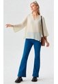 Blusa Para Mujer Manga 3/4 Crudo Marca L&H Ref. 2Bv412001 de L&H