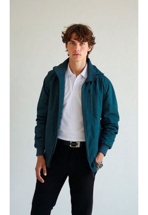 Chaqueta Para Hombre Verde Marca L&H Ref. 6N108100