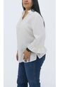 Blusa Para Mujer. Manga 3/4 Beige Marca L&H Ref. 5P612100 de L&H