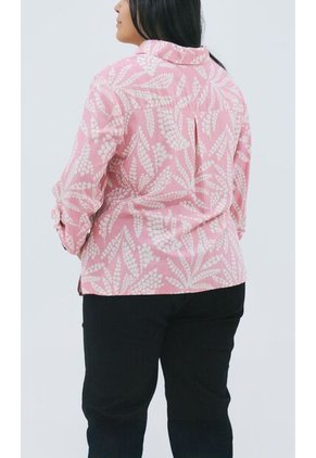 Blusa Para Mujer. Manga 3/4 Rosado Marca L&H Ref. 5P612098
