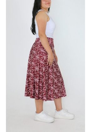 Falda Para Mujer Vino Marca L&H Ref. 2J414066