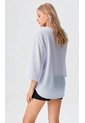 Blusa Para Mujer Manga 3/4 Blanco Marca L&H Ref. 2Bv412001 de L&H