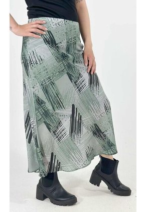 Falda Para Mujer Verde Marca L&H Ref. 2J414064