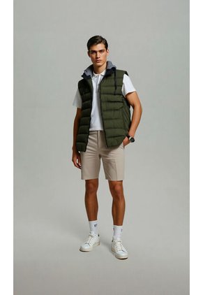 Chaleco Para Hombre Verde Marca L&H Ref. 6N125008