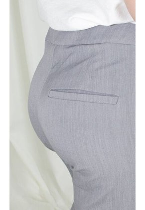 Pantalon Para Mujer Gris Claro Marca L&H Ref. 1T407011