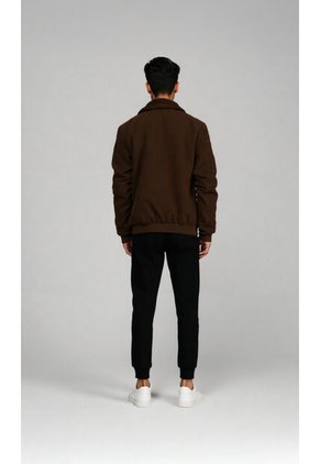 Chaqueta Para Hombre Cafe Marca L&H Ref. 6N125007