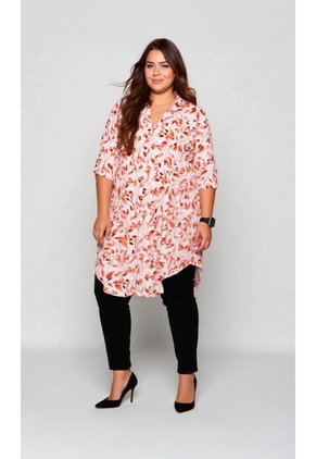 Bluson Para Mujer. Manga Corta Taupe Marca L&H Ref. 7D624019