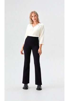 Leggins Para Mujer Negro Marca L&H Ref. 7V423015