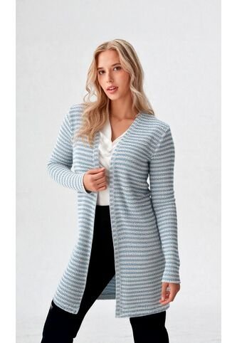 Chilango Para Mujer Manga Larga Azul Marca L&H Ref. 2J436011 L&H