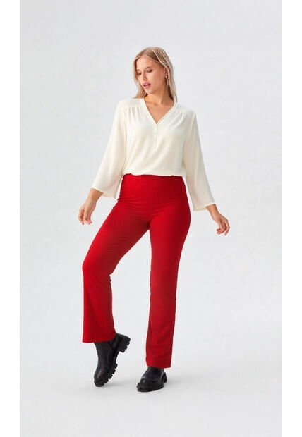 Leggins Para Mujer Rojo Marca L&H Ref. 7V423015