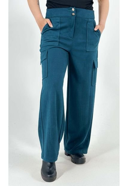 Pantalon Para Mujer Verde Marca L&H