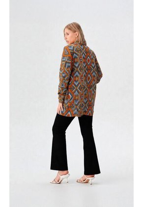 Kimono Para Mujer. Terracota Marca L&H Ref. 2J601003