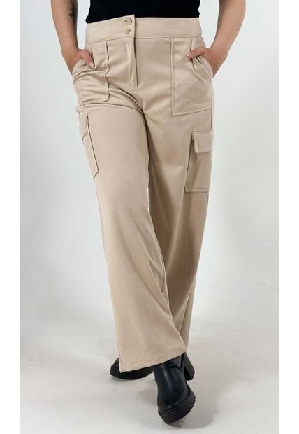 Pantalon Para Mujer Beige Marca L&H