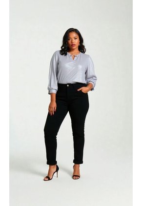 Jean Para Mujer. Negro Marca L&H Ref. 3Ap607001