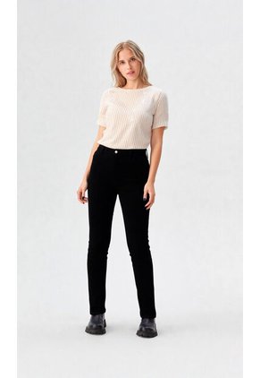Jean Para Mujer Negro Marca L&H Ref. 8S407120