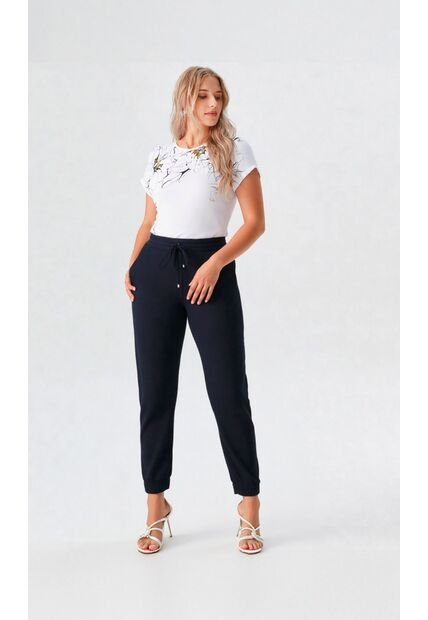 Pantalon Para Mujer Negro Marca L&H Ref. 3P407003