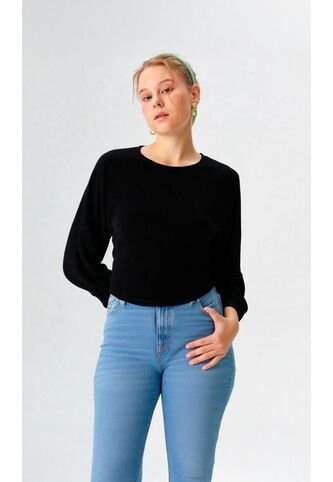 Camiseta Para Mujer Manga 3/4 Negro Marca L&H Ref. 3Za409001 L&H