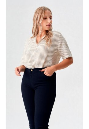 Jean Para Mujer Negro Marca L&H Ref. 8S407120