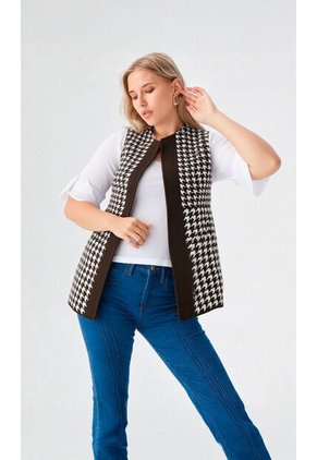 Chaleco Para Mujer Negro Marca L&H Ref. 4E425017