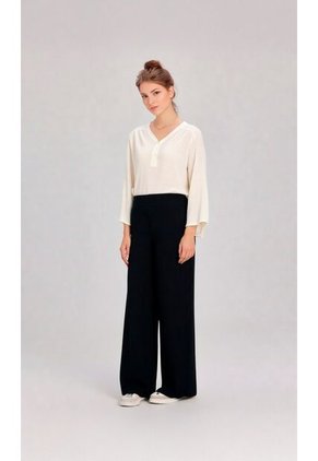Pantalon Para Mujer Negro Marca L&H Ref. 1F407247