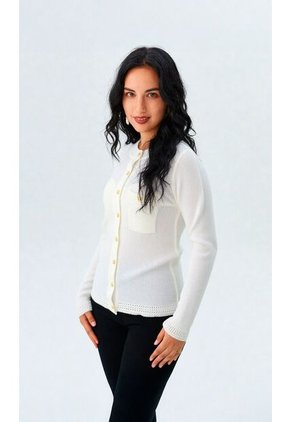 Saco Para Mujer Crudo Marca L&H Ref. 4E433040