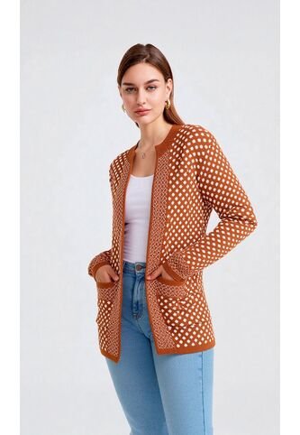 Saco Para Mujer Taupe Marca L&H Ref. 4E433041 L&H