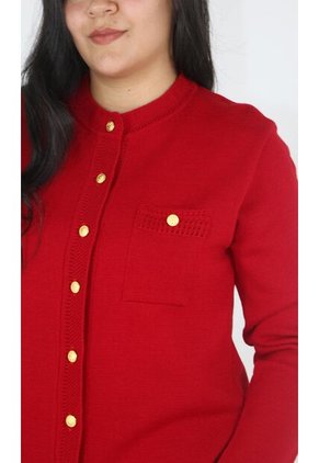 Saco Para Mujer Rojo Marca L&H Ref. 4E433040