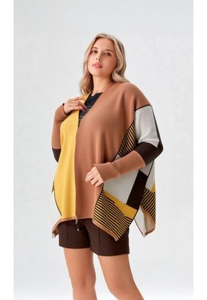 Capa Para Mujer Taupe Marca L&H