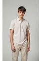 Polo Para Hombre Beige Marca L&H de L&H