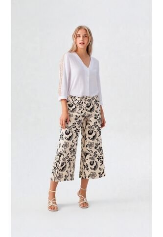 Capri Para Mujer Gris Claro Marca L&H Ref. 1F426085 L&H