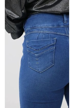 Jean Para Mujer. Azul Marca L&H Ref. 1Ab607002