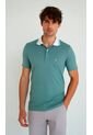 Polo Para Hombre Manga Corta Verde Marca L&H Ref. 4K109109 de L&H