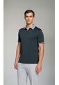 Polo Para Hombre Negro Marca L&H de L&H