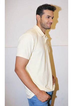 Polo Para Hombre Amarillo Marca L&H