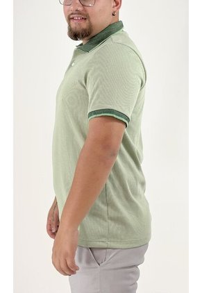 Polo Para Hombre Verde Marca L&H