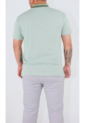 Polo Para Hombre Verde Marca L&H Ref. 4K109115