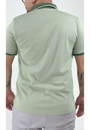 Polo Para Hombre Verde Marca L&H