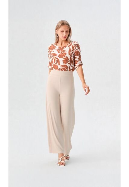 Pantalon Para Mujer Beige Marca L&H Ref. 2J407075