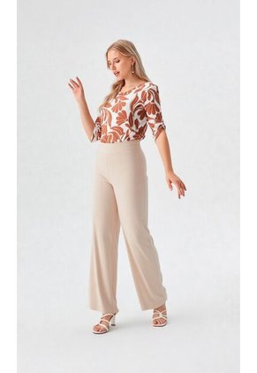 Pantalon Para Mujer Beige Marca L&H Ref. 2J407075
