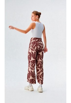Pantalon Para Mujer Cafe Marca L&H Ref. 1F407250