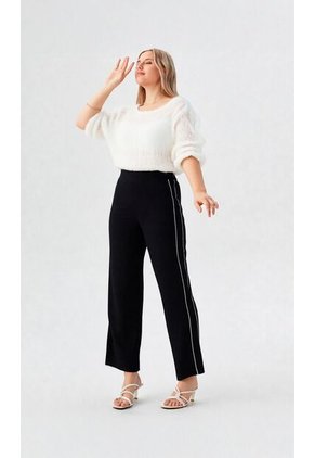Pantalon Para Mujer Negro Marca L&H Ref. 2J407074