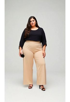 Pantalon Para Mujer. Beige Marca L&H Ref. 1F607083
