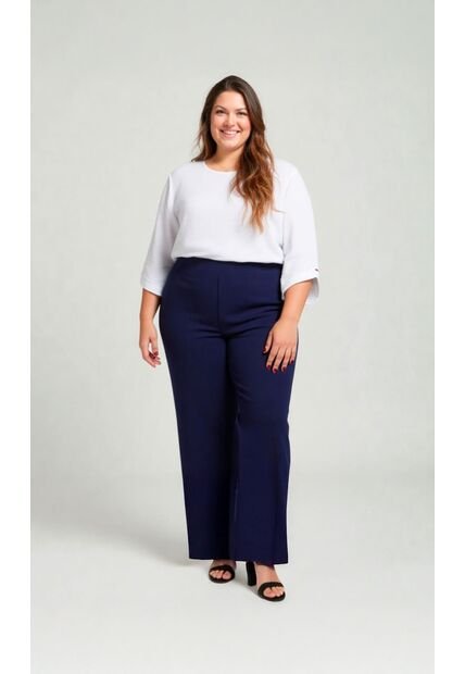 Pantalon Para Mujer. Azul Marca L&H Ref. 1F607083