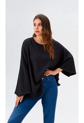 Capa Para Mujer Negro Marca L&H