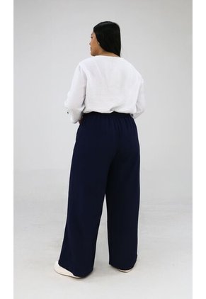 Pantalon Para Mujer. Azul Marca L&H Ref. 1F607083