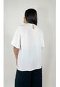 Blusa Para Mujer. Manga Corta Azul Marca L&H Ref. 4R612034 de L&H