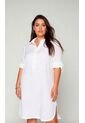 Vestido Para Mujer. Manga Corta Blanco Marca L&H Ref. 1Y617019 de L&H