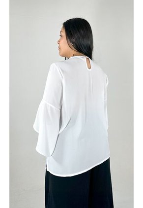 Blusa Para Mujer. Manga 3/4 Coral Marca L&H Ref. 4R612035