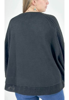 Capa Para Mujer Negro Marca L&H